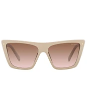 Prada Women's PR 21ZS 55mm Butterfly Sunglasses