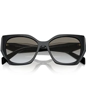 Prada Women's PR19ZS 55mm Gradient Cat Eye Sunglasses