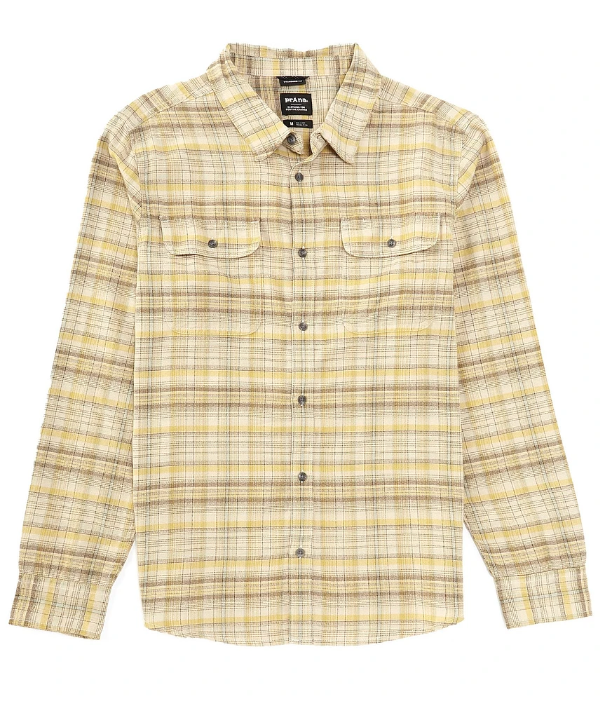 prAna Edgewater Long-Sleeve Organic Materials Woven Shirt