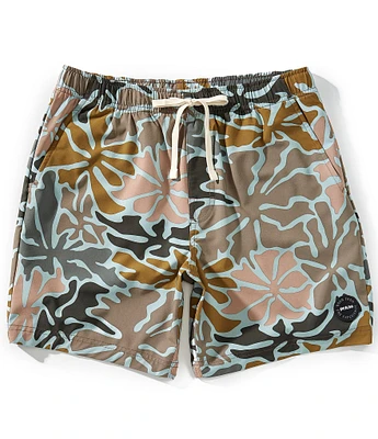 prAna La Jolla 7#double; Inseam Printed Swim Shorts