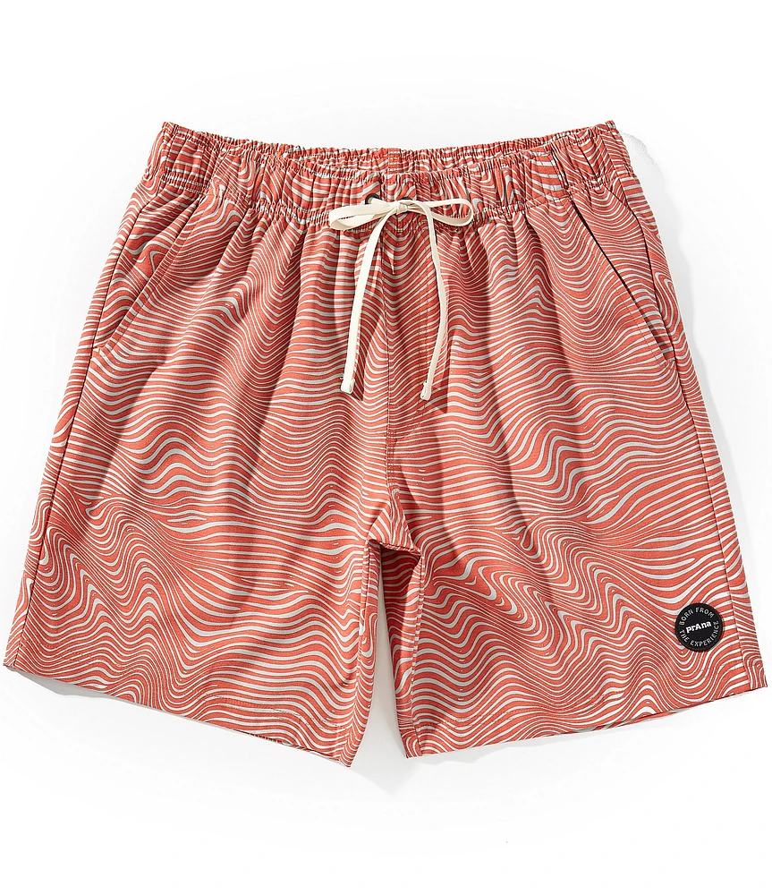 prAna Metric E-Waist 8#double; Inseam Swim Shorts