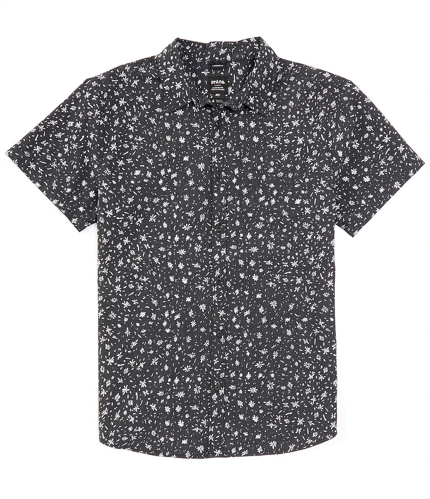 prAna Stimmersee Floral Short Sleeve Woven Shirt