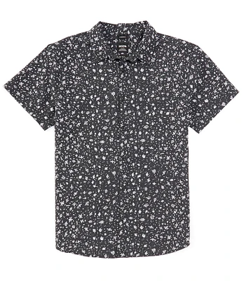 prAna Stimmersee Floral Short Sleeve Woven Shirt