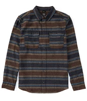 prAna Westbrook Flannel Long Sleeve Recycled Materials Stripe Woven Shirt