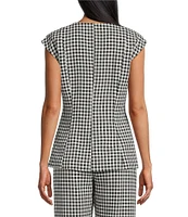 Preston & York Coordinating Ruby Crew Neck Cap Sleeve Vest