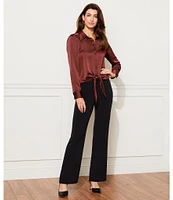 Preston & York Corey Stretch Crepe Ankle Pants