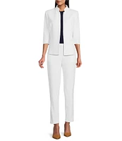 Preston & York Corey Stretch Crepe Ankle Pants