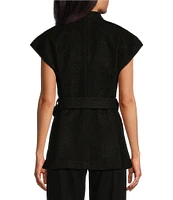 Preston & York Elaine Tie Waist Vest