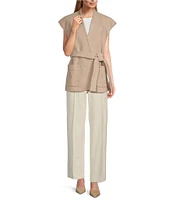 Preston & York Elaine Tie Waist Vest