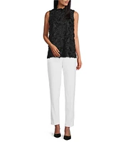 Preston & York Gracie 3D Novelty Halter Neck Blouse