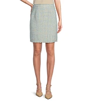 Preston & York Joan Tweed Pencil Lined Skirt