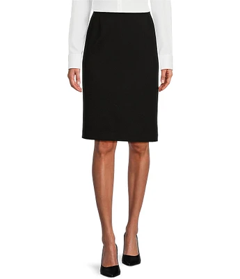 Preston & York Kelly Stretch Ponte Lined Pencil Skirt