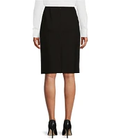 Preston & York Kelly Stretch Ponte Lined Pencil Skirt