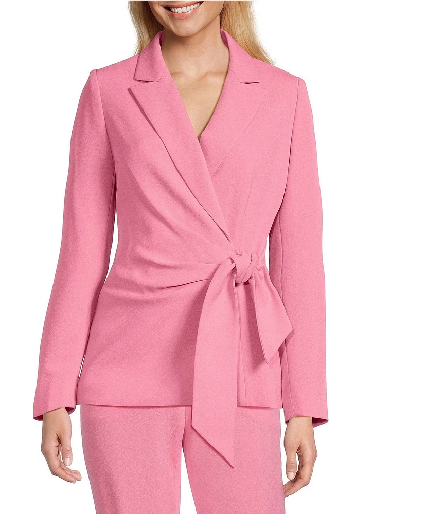 Preston & York Martha Wrap Crepe Jacket