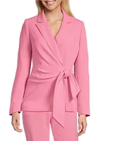 Preston & York Martha Wrap Crepe Jacket
