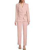Preston & York Martha Wrap Crepe Jacket