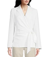 Preston & York Martha Wrap Crepe Jacket