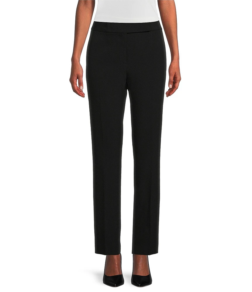 Preston & York Flat Front Slim Straight Leg Pants