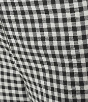 Preston & York Sonya Straight Leg Gingham Pants