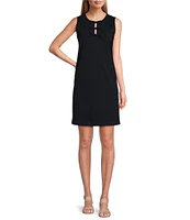 Preston & York Tamara Ponte Sleeveless Shift Dress