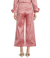 Preston & York Thea Stretch Taffeta Cropped Pants
