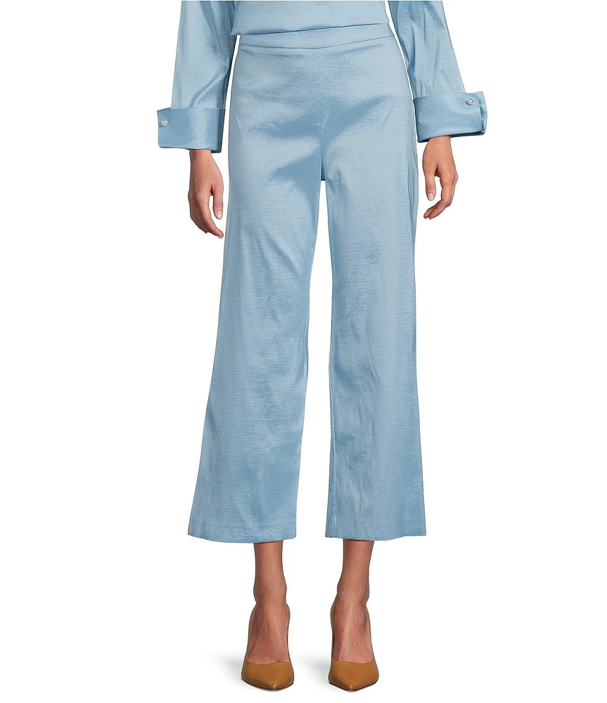 Preston & York Thea Stretch Taffeta Cropped Pants