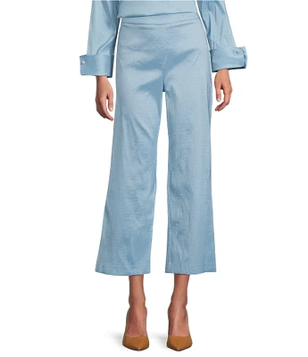 Preston & York Thea Stretch Taffeta Cropped Pants