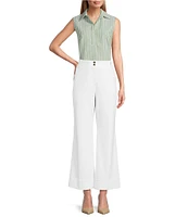 Preston & York Turner Stretch Twill Straight Leg Ankle Pants