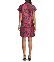 Preston & York Wilson Short Sleeve Collared Sheath Dress