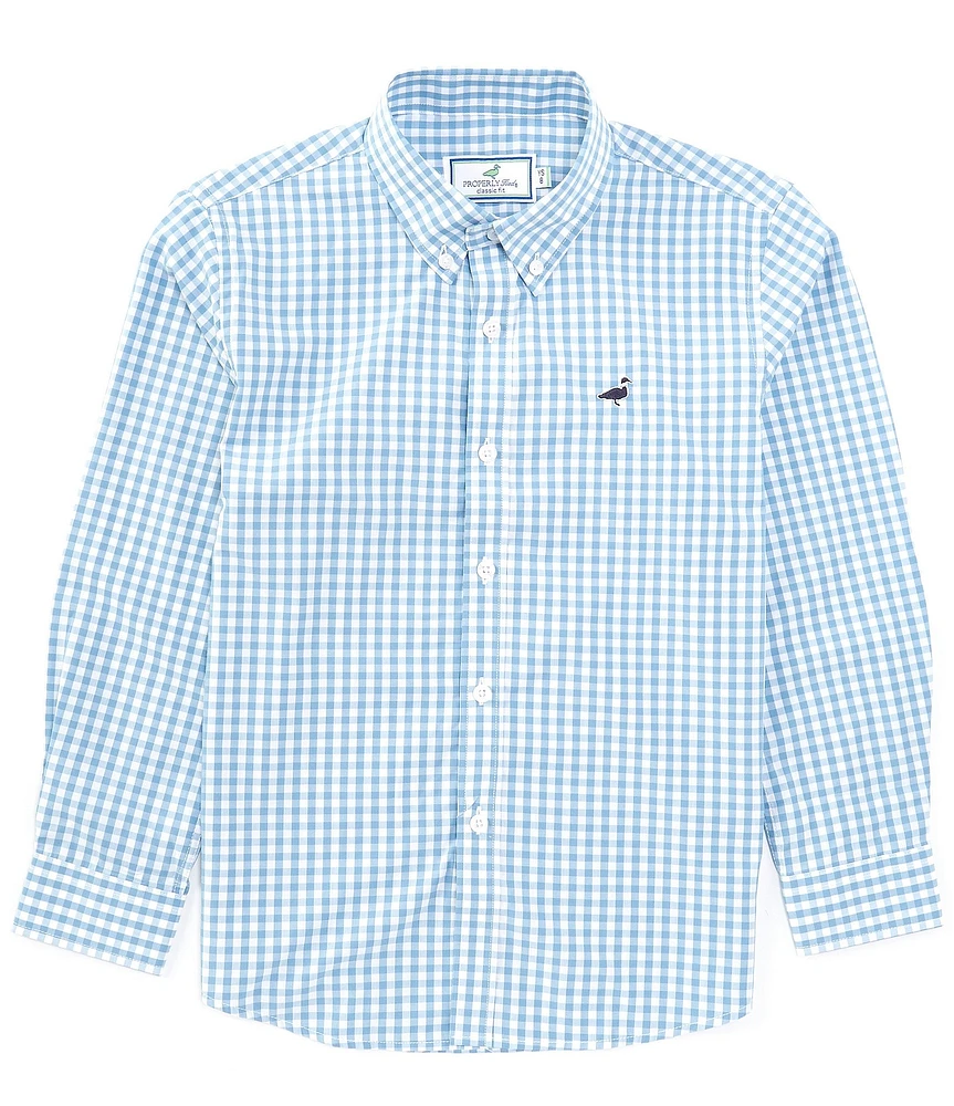 Properly Tied Big Boys 8-16 Gingham Seasonal Sport Shirt