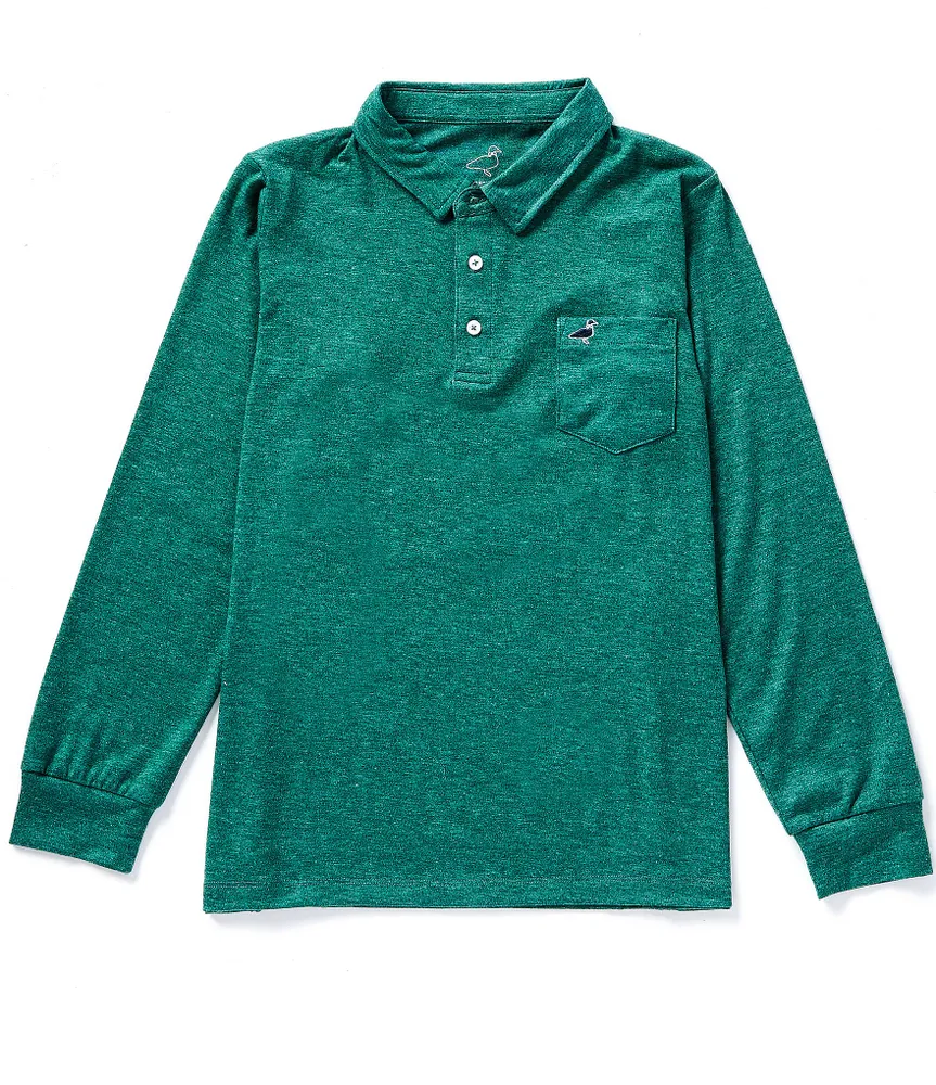 Properly Tied Big Boys 8-16 Long Sleeve Harrison Pocket Polo Shirt