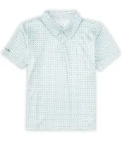 Properly Tied Big Boys 8-16 Short Sleeve Inlet Marlin Print Polo Shirt