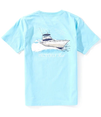 Properly Tied Big Boys Deep Sea Short Sleeve T-Shirt