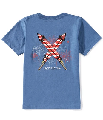 Properly Tied Big Boys 8-20 Firecracker Graphic T-Shirt