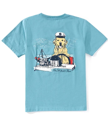 Properly Tied Big Boys 8-20 Golden Captain T-Shirt
