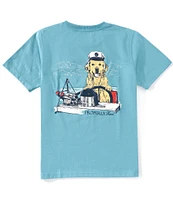 Properly Tied Big Boys 8-20 Golden Captain T-Shirt