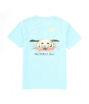 Properly Tied Little Boys 2-7 Short Sleeve Spring Retriever Graphic T-Shirt