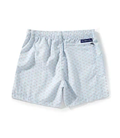 Properly Tied Little Boys Baseball Print Mallard Shorts
