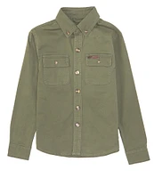 Properly Tied Little Boys 2T-7 Long Sleeve Work Shirt