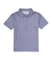 Properly Tied Little Boys 2T-7 Freedom Flag Inlet Polo