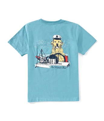 Properly Tied Little Boys 2T-7 Golden Captain T-Shirt
