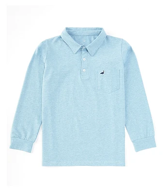 Properly Tied Little Boys 2T-7 Harrison Long Sleeve Pocket Polo Shirt