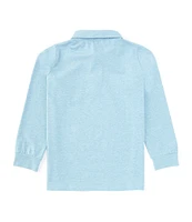 Properly Tied Little Boys 2T-7 Harrison Long Sleeve Pocket Polo Shirt