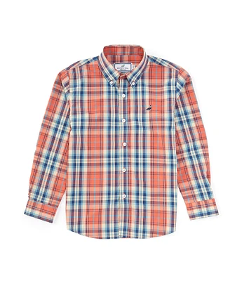 Properly Tied Little Boys 2T-7 Seasonal Plaid Sport Shirt