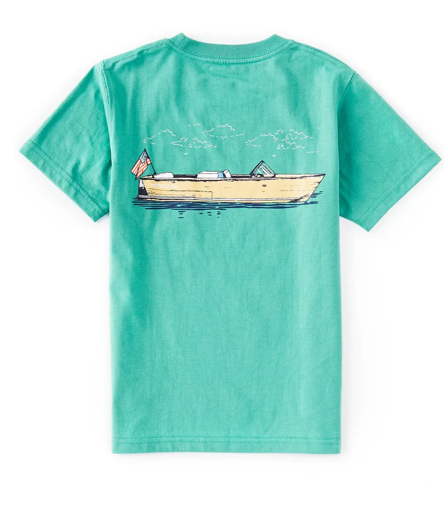 Properly Tied Big Boys 8-16 Boating Tradition Short Sleeve Graphic T-Shirt