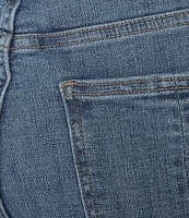 Prosperity Denim Mid Rise Embroidered Bootcut Trouser Jeans