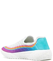 PSUDO Women's Court Ombre Washable Slip-On Sneakers