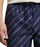 Psycho Bunny 5.75#double; Inseam Renmark Print Swim Trunks