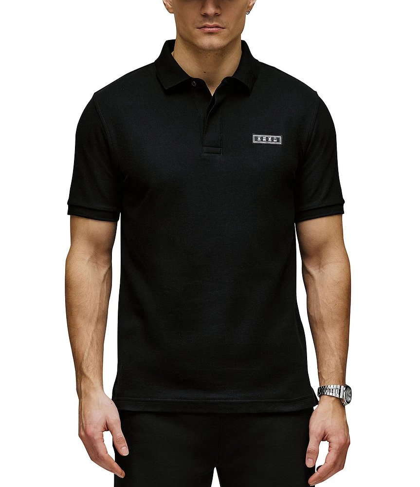 Psycho Bunny Axton Pique Short Sleeve Polo Shirt