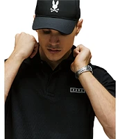 Psycho Bunny Axton Pique Short Sleeve Polo Shirt